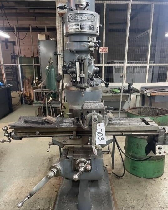 bridgeport endmill for auction