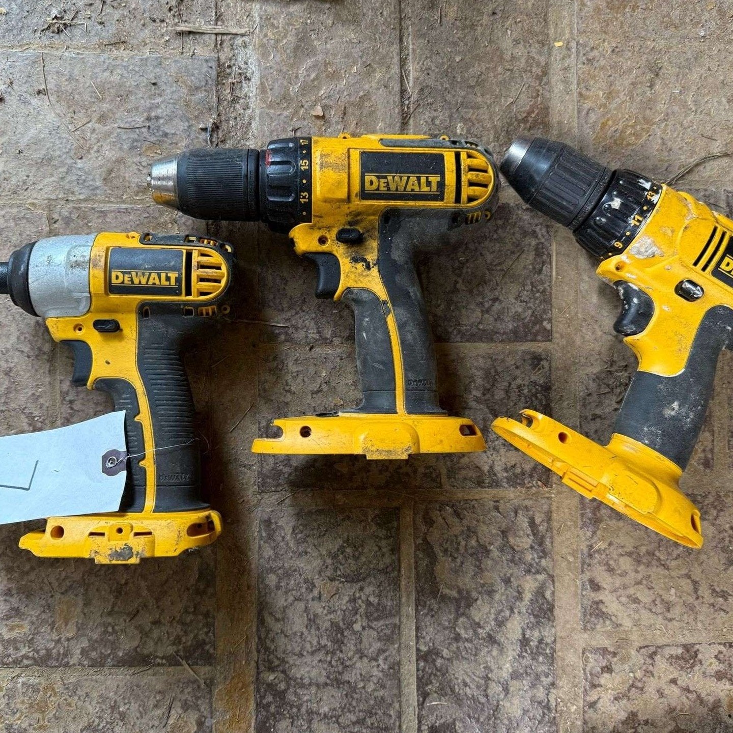 dewalt power tools drills for auction