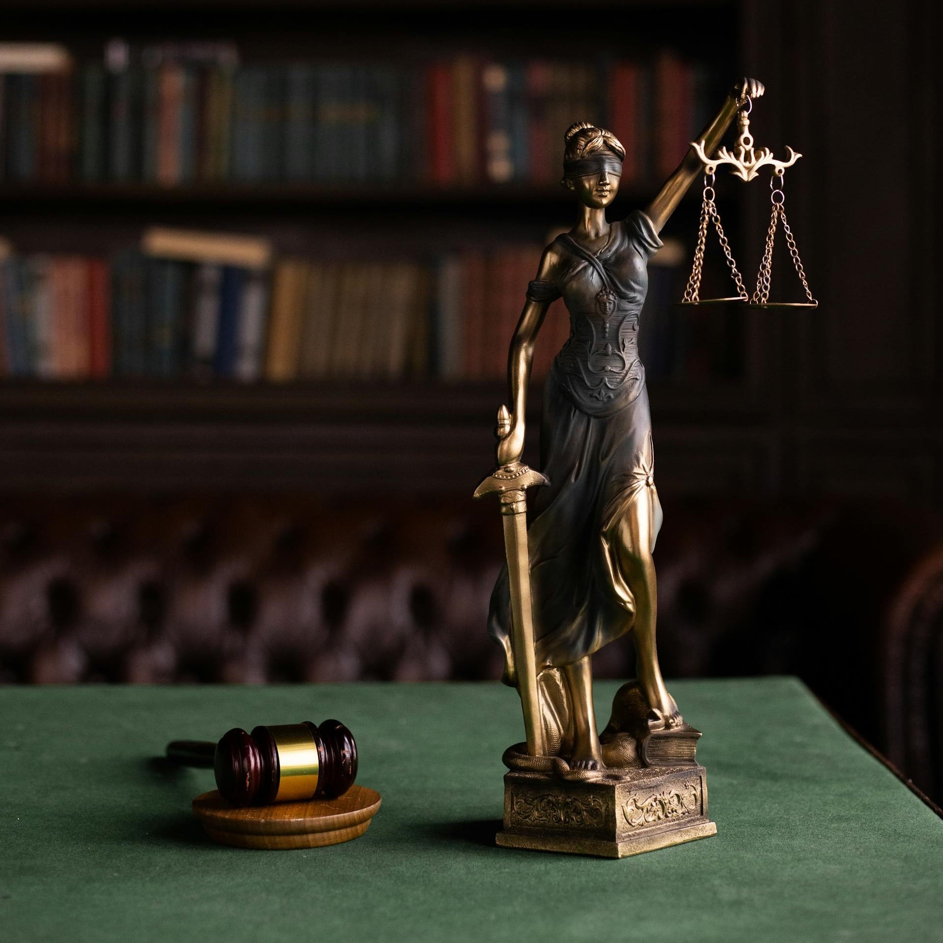 gavel and scales depicting integrity