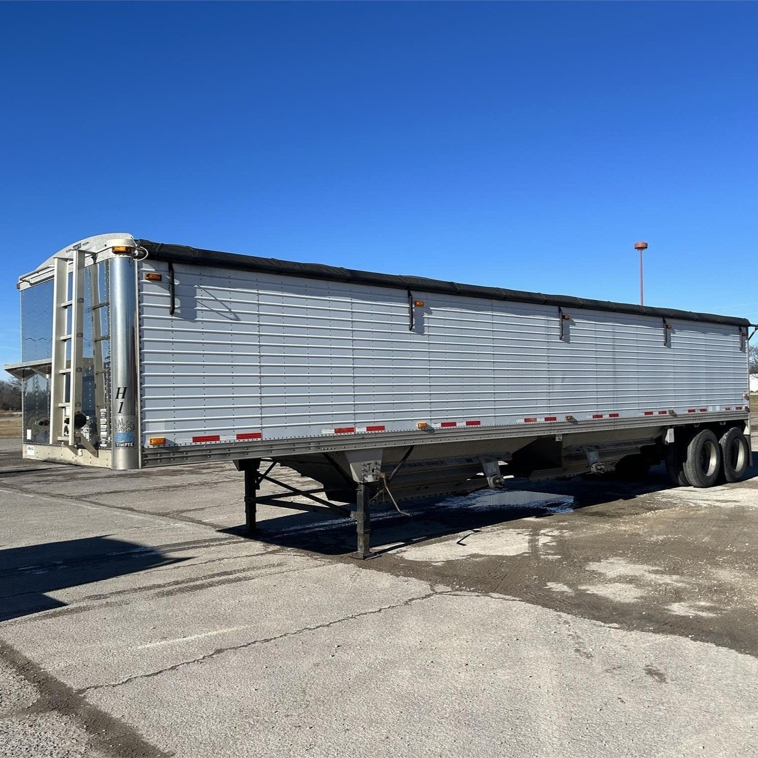 hopper grain trailer for auction